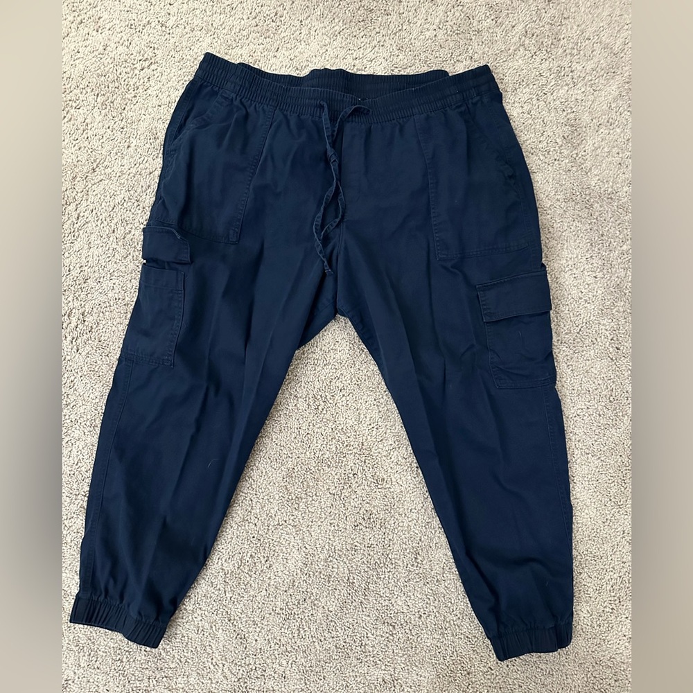 GAP Women's Navy Cargo Pants